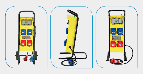 Quadri elettrici ASC portatili con carrello